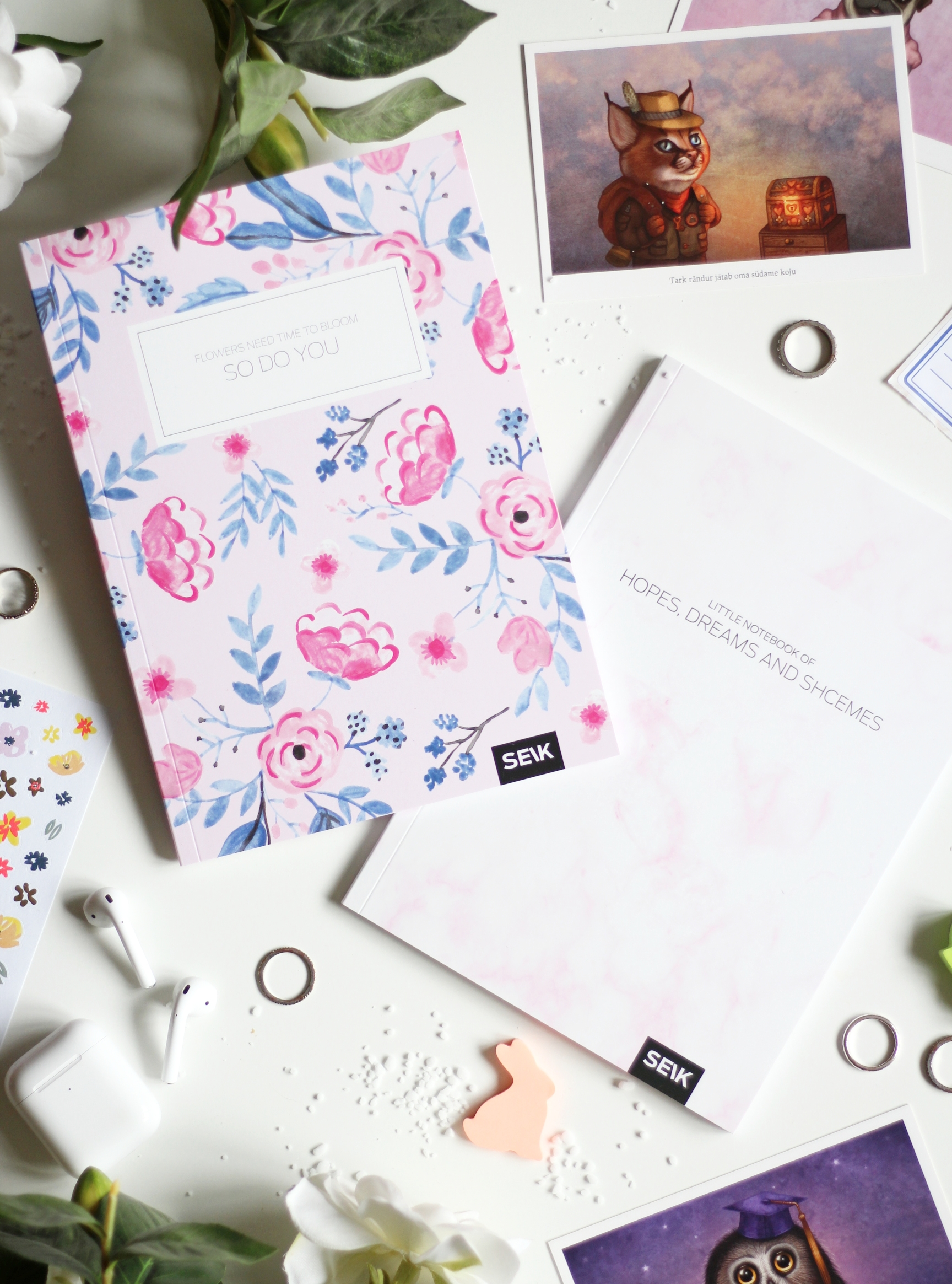Bullet Journal Dreams & Blomster (2 stk) - Billede 4