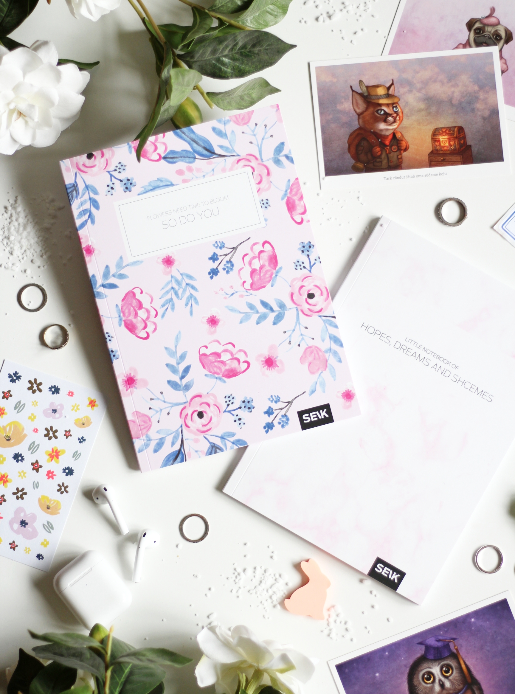 Bullet Journal Dreams & Blomster (2 stk) - Billede 5