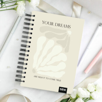 Happy Calendar kalender med spiralryg - your dreams 2026