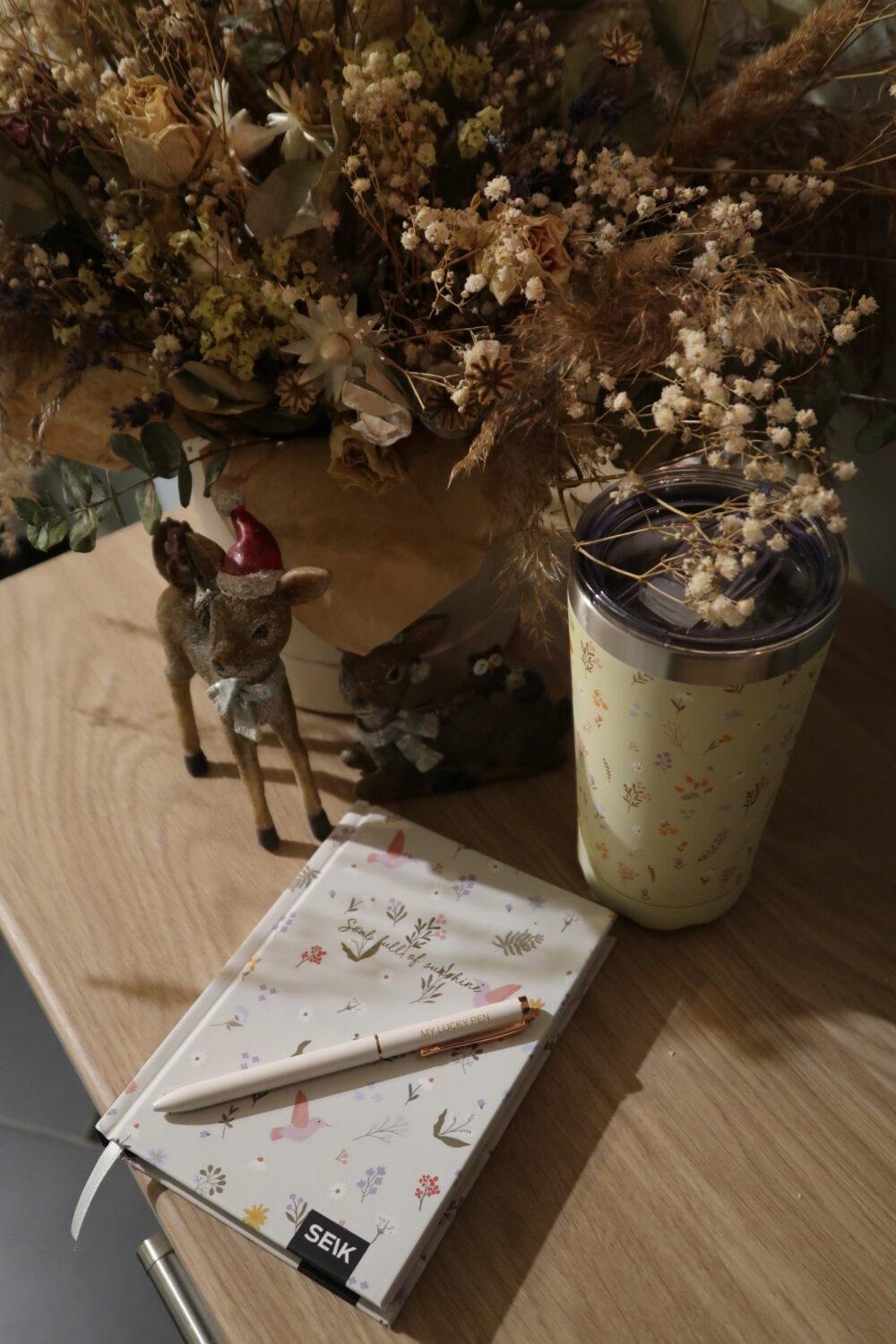 Termokande/kaffekop - Blomster 350ml - Billede 11