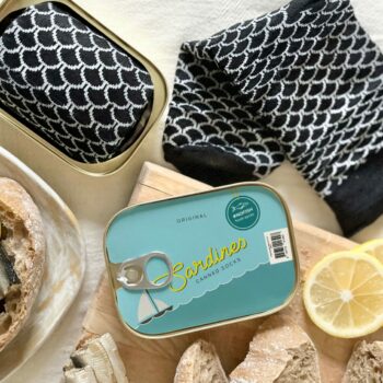 Sardiner Fiskesokker på dåse (Unisex-størrelser 35-46)