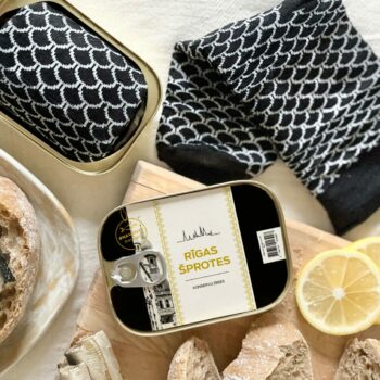 Riga Sprats - strømper med fisk på dåse (Unisex-størrelse 35-46)