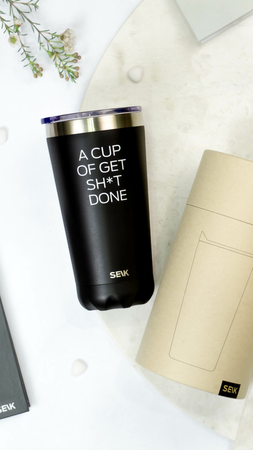 Termokande/kaffekop - en kop get sh*t done 350 ml - Billede 2