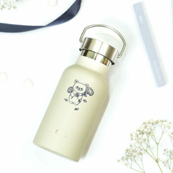 Vandflaske/Thermos - bjørn 350 ml