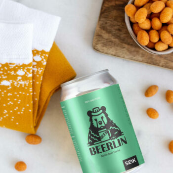 Beerlin - Berlin Beer Socks (Unisize til mænd og kvinder 35-46)