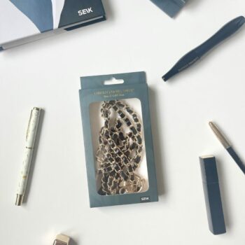 Universal telefonrem - noir & gold glam
