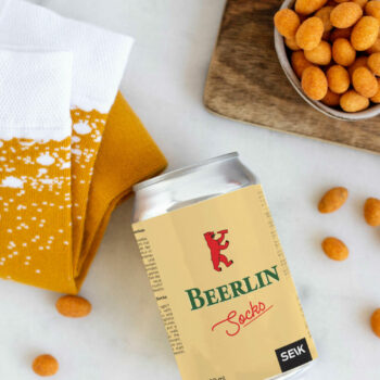 Beerlin - Berlin Beer Socks (Unisize til mænd og kvinder 35-46)