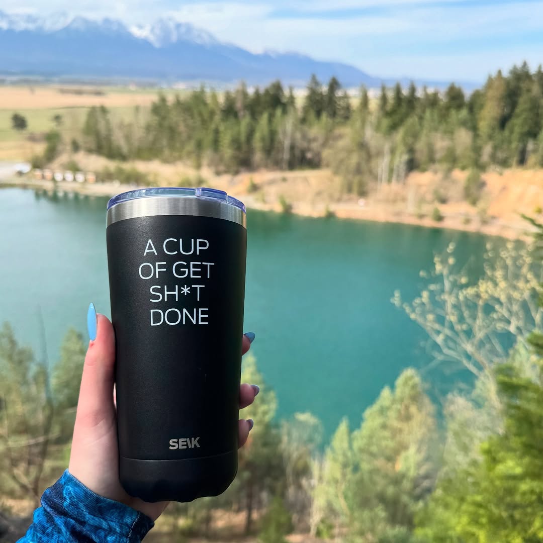 Termokande/kaffekop - en kop get sh*t done 350 ml - Billede 13