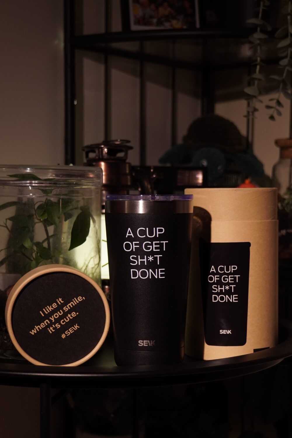 Termokande/kaffekop - en kop get sh*t done 350 ml - Billede 8