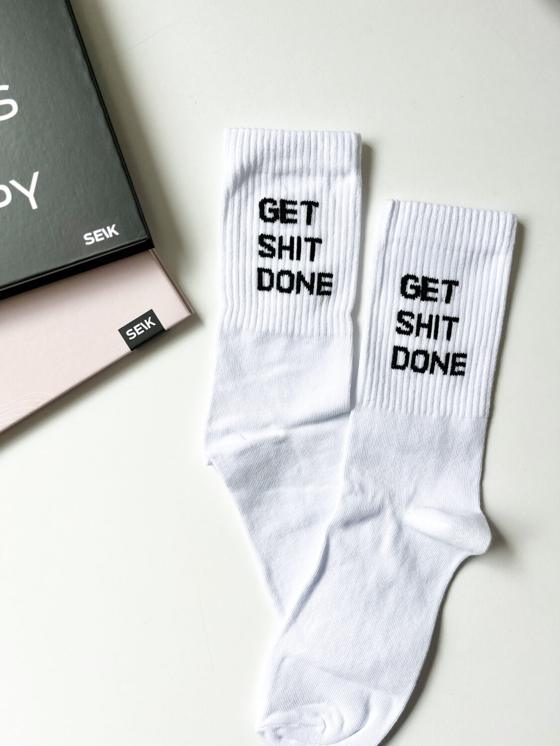 Sportssokker – get shit done (unisex 35–46)