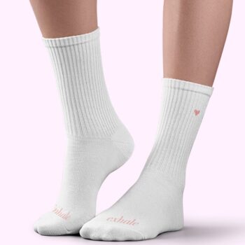 Sportstrømper – Inhale & Exhale (unisex 35–46)