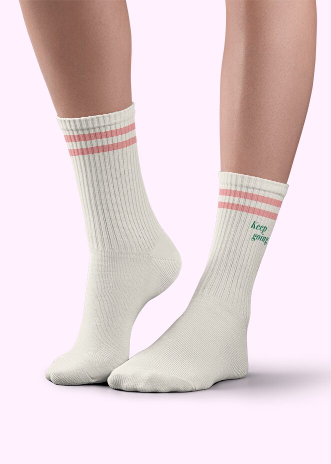 Sportstrømper - keep going (unisex 35-46)