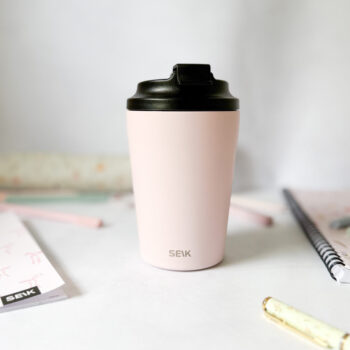 Termokrus til kaffe – pink (350 ml)